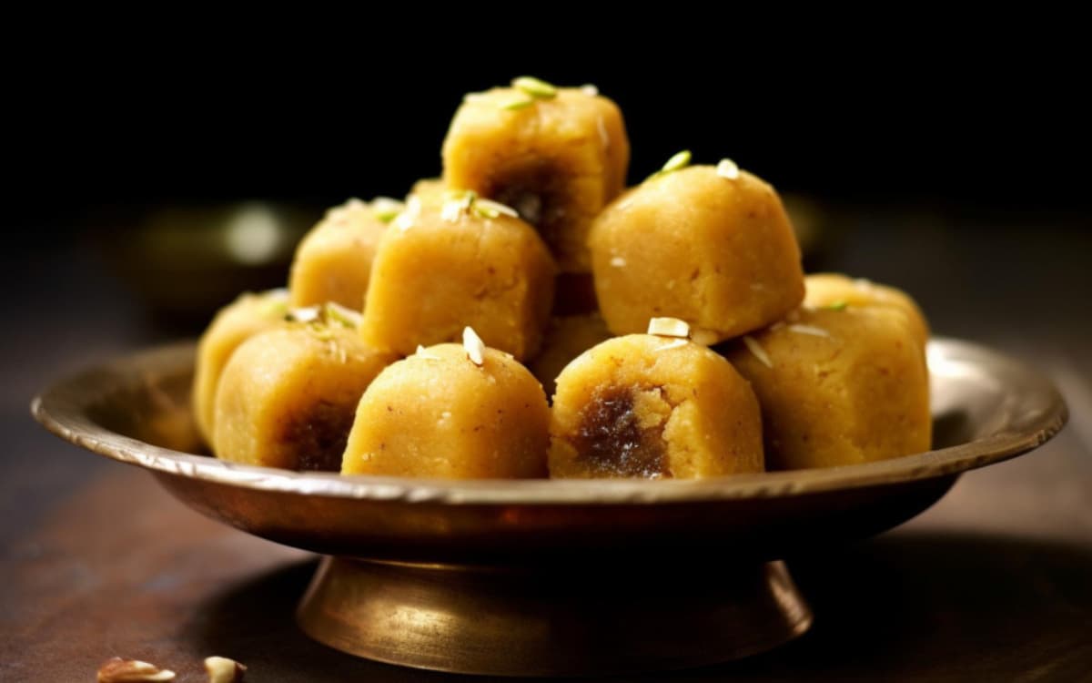 Homemade Special Besan Laddu Recipe